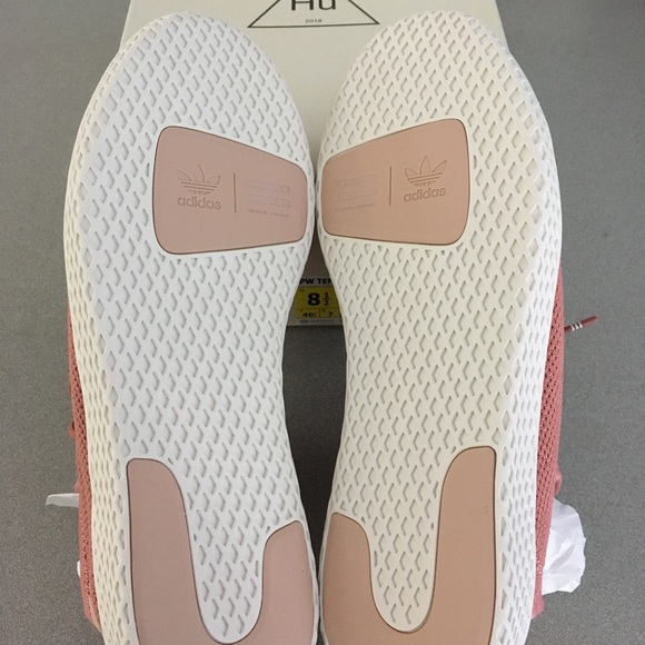 pharrell williams tennis hu shoes pink